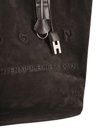 HOGAN Hogan Women Suede Tote Bag With Embossed Logo