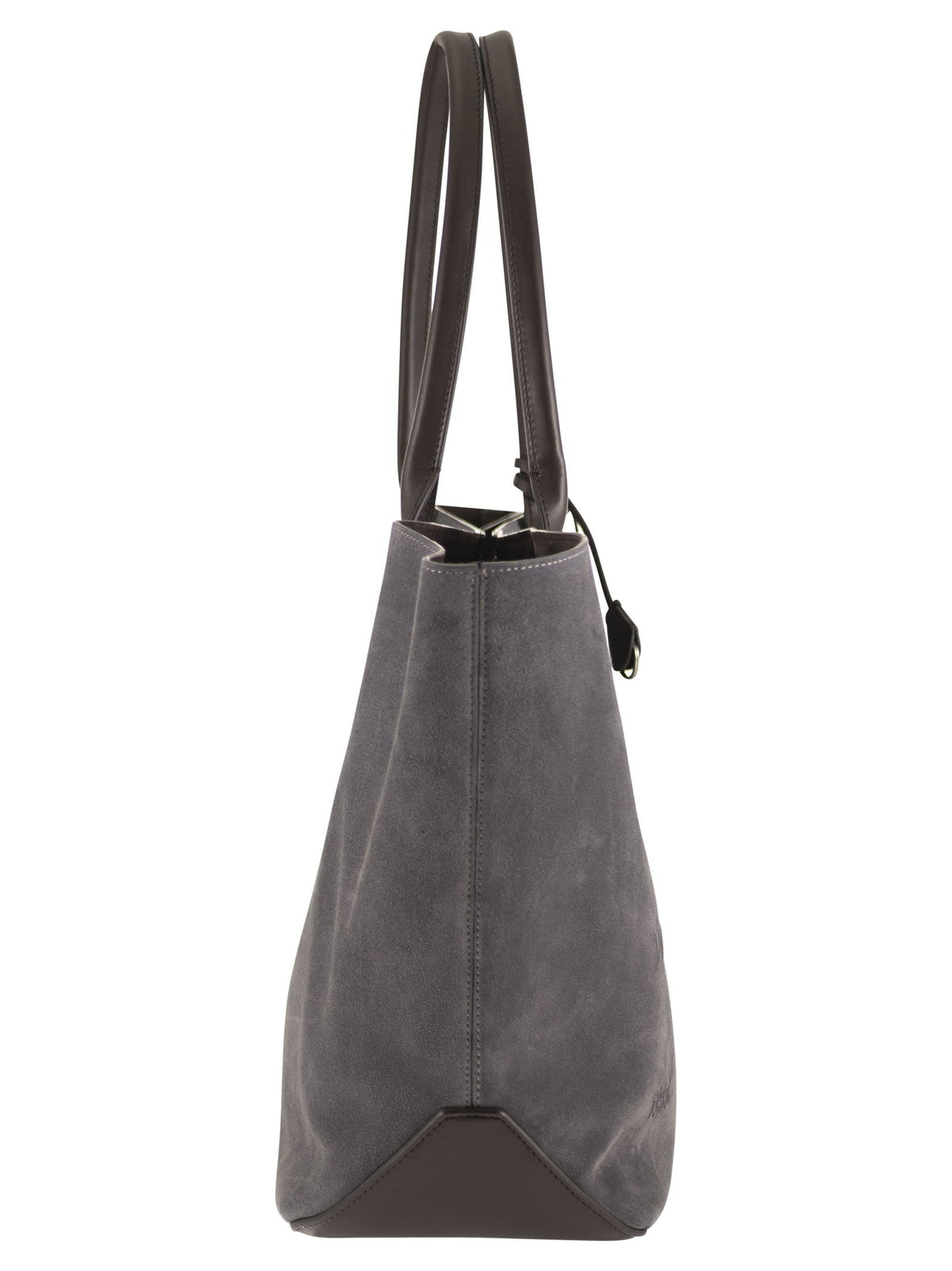 HOGAN Hogan Women Suede Shopping Bag With Embossed Logo