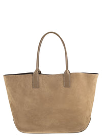HOGAN Hogan Women Suede Shopping Bag With Embossed Logo