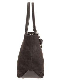 HOGAN Hogan Women Suede Shopping Bag With Embossed Logo