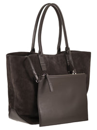 HOGAN Hogan Women Suede Shopping Bag With Embossed Logo