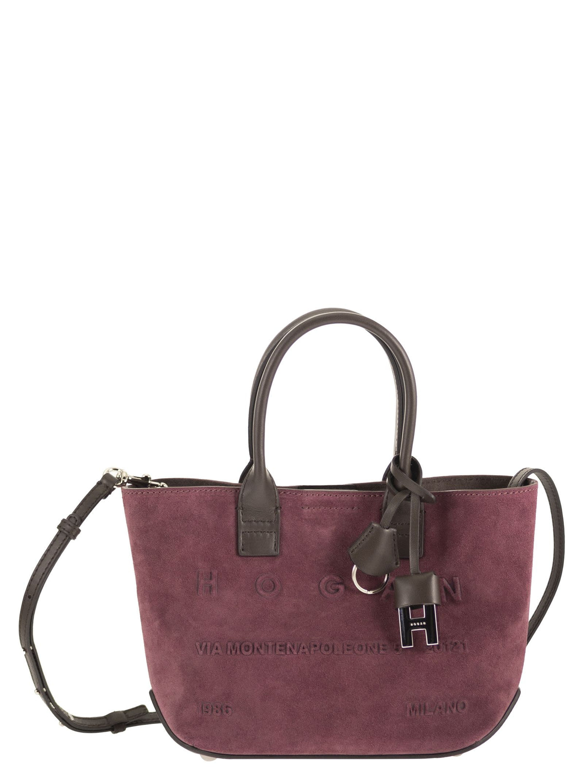 HOGAN Hogan Women Mini Suede Tote Bag With Shoulder Strap