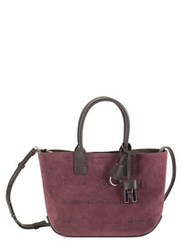 HOGAN Hogan Women Mini Suede Tote Bag With Shoulder Strap