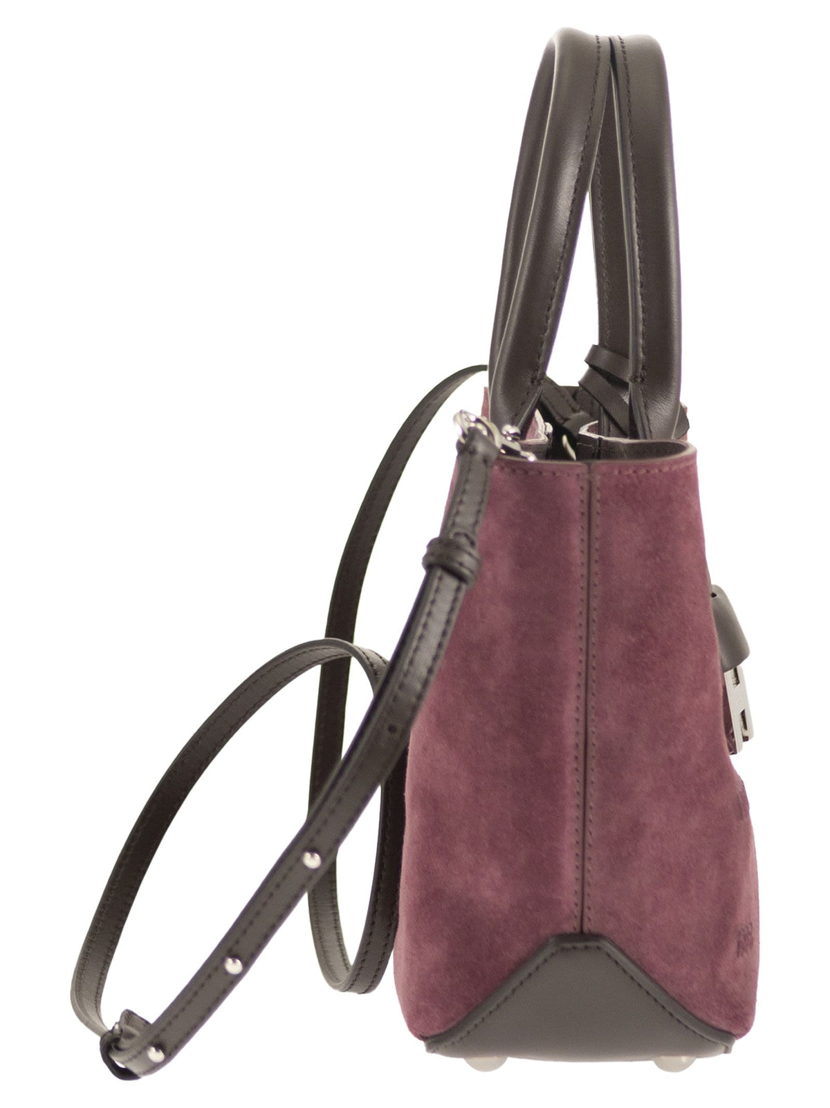 HOGAN Hogan Women Mini Suede Tote Bag With Shoulder Strap