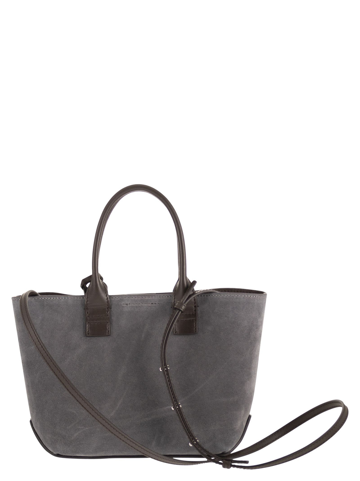 HOGAN Hogan Women Mini Suede Tote Bag With Shoulder Strap