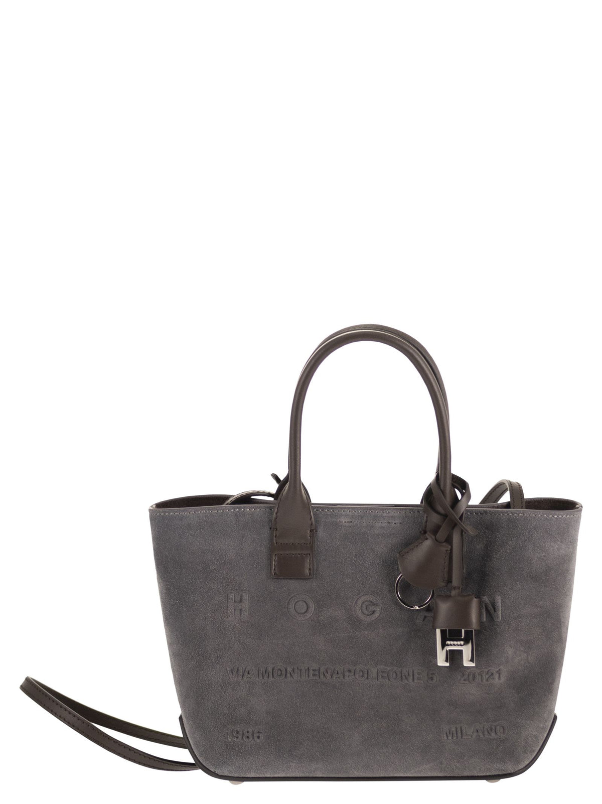 HOGAN Hogan Women Mini Suede Tote Bag With Shoulder Strap