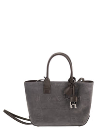 HOGAN Hogan Women Mini Suede Tote Bag With Shoulder Strap