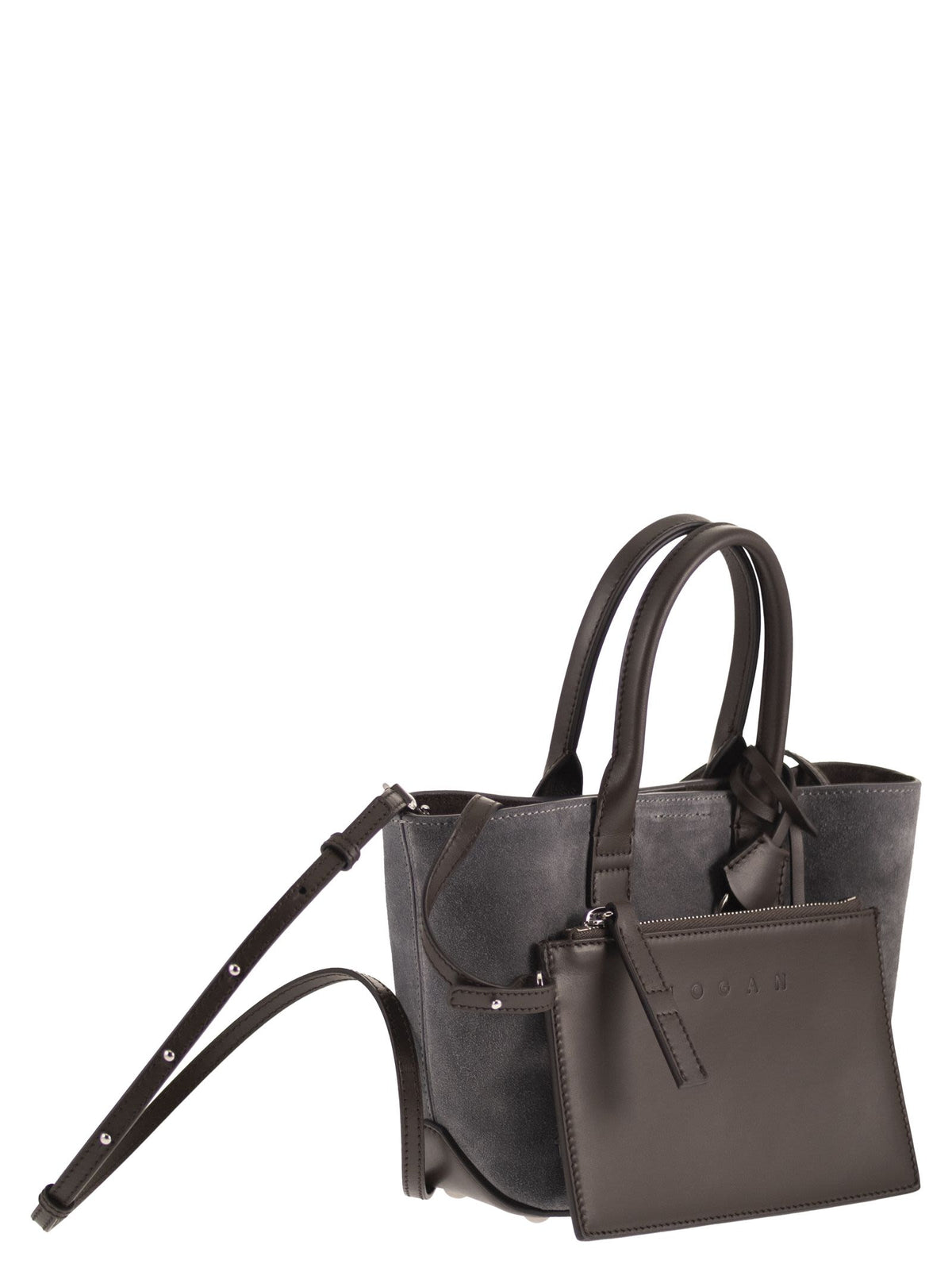 HOGAN Hogan Women Mini Suede Tote Bag With Shoulder Strap