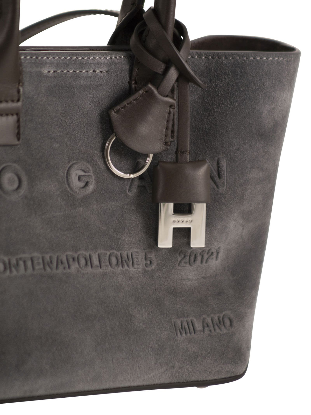 HOGAN Hogan Women Mini Suede Tote Bag With Shoulder Strap