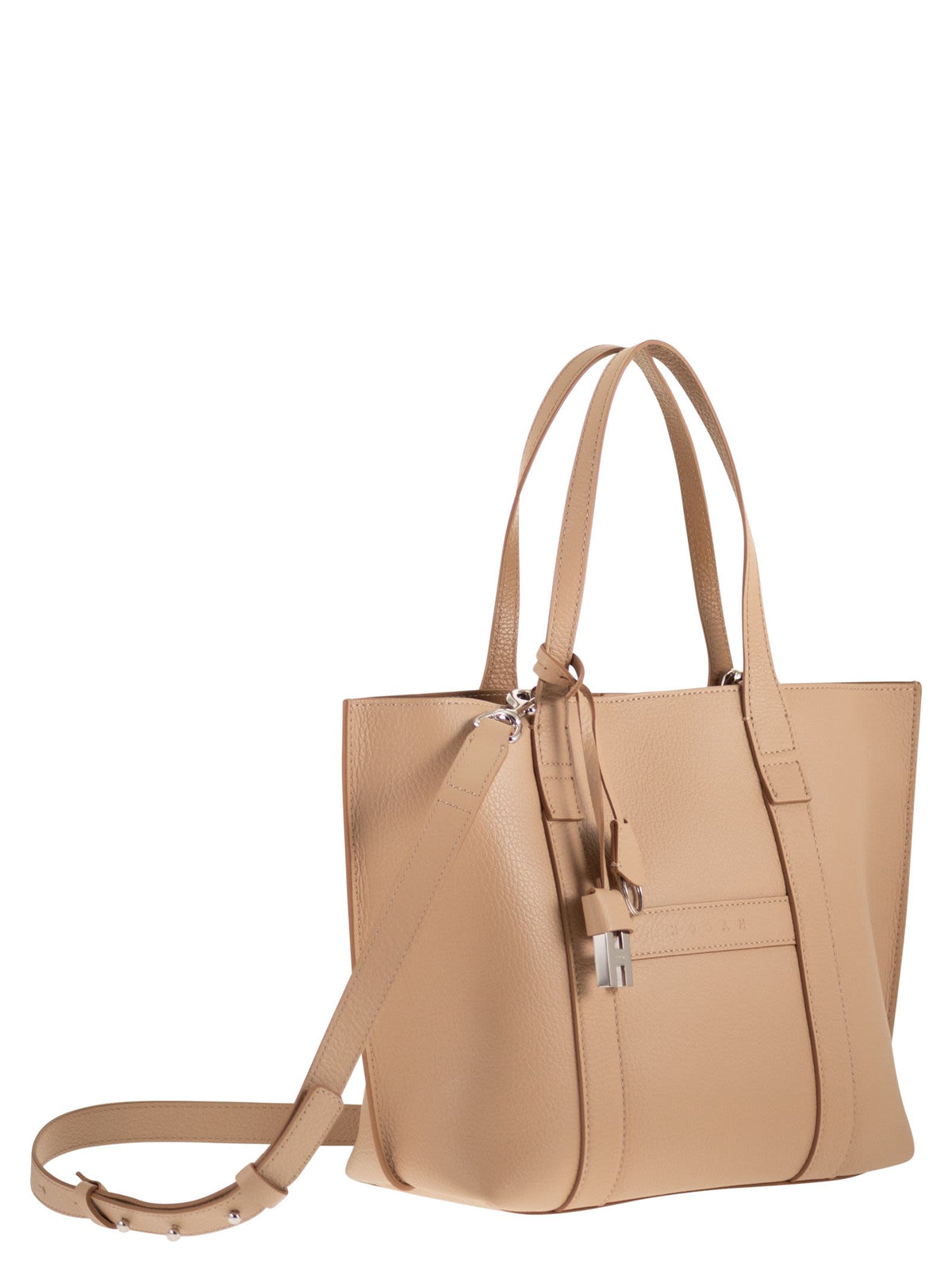 Hogan Women Small Script Shopping Bag
