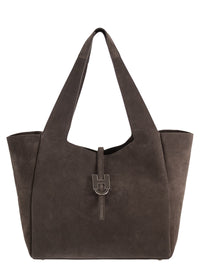HOGAN Hogan Women Suede Shopping Bag