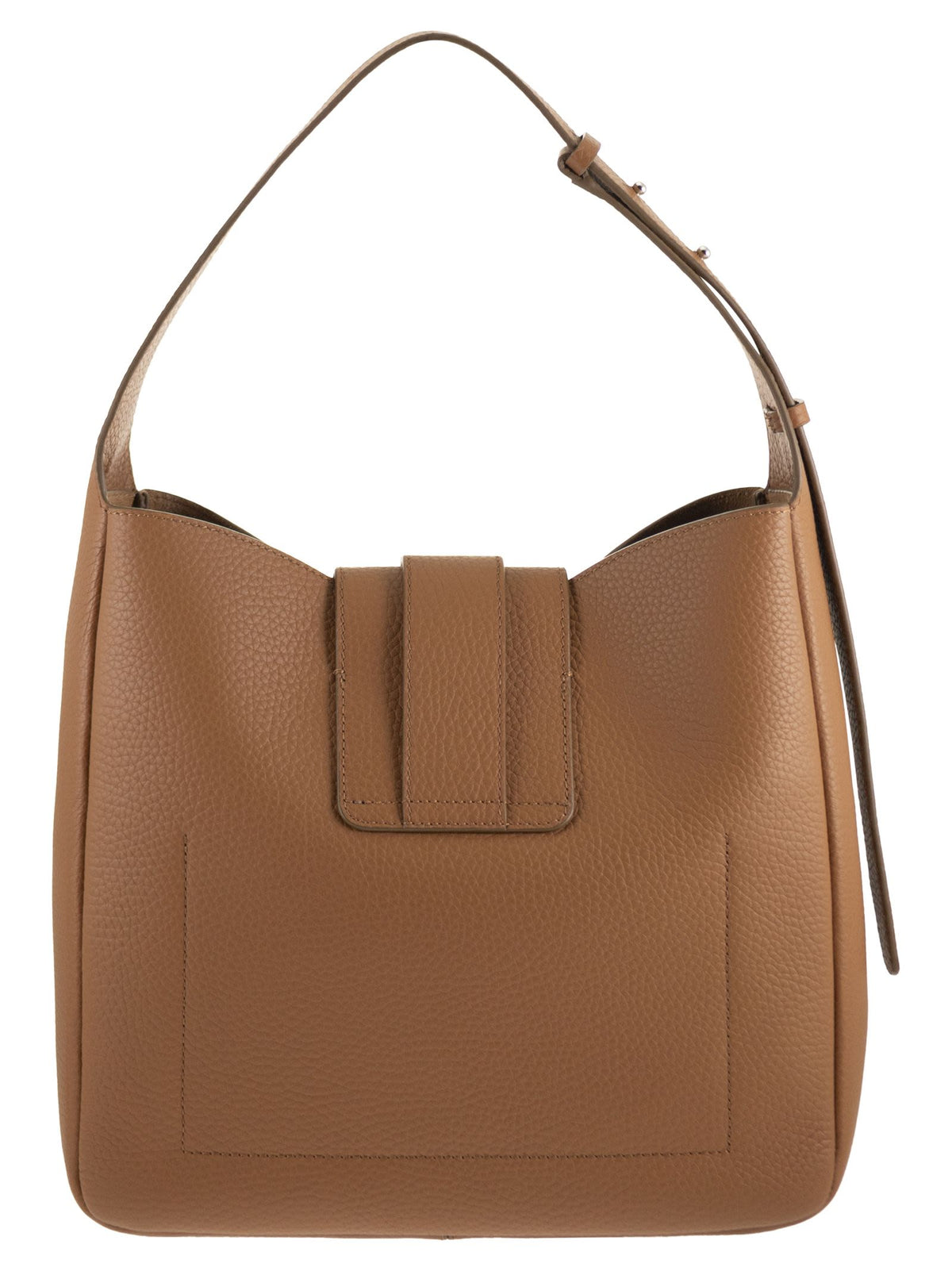 HOGAN Hogan Women Hammered Leather Shoulder Bag With H Detail