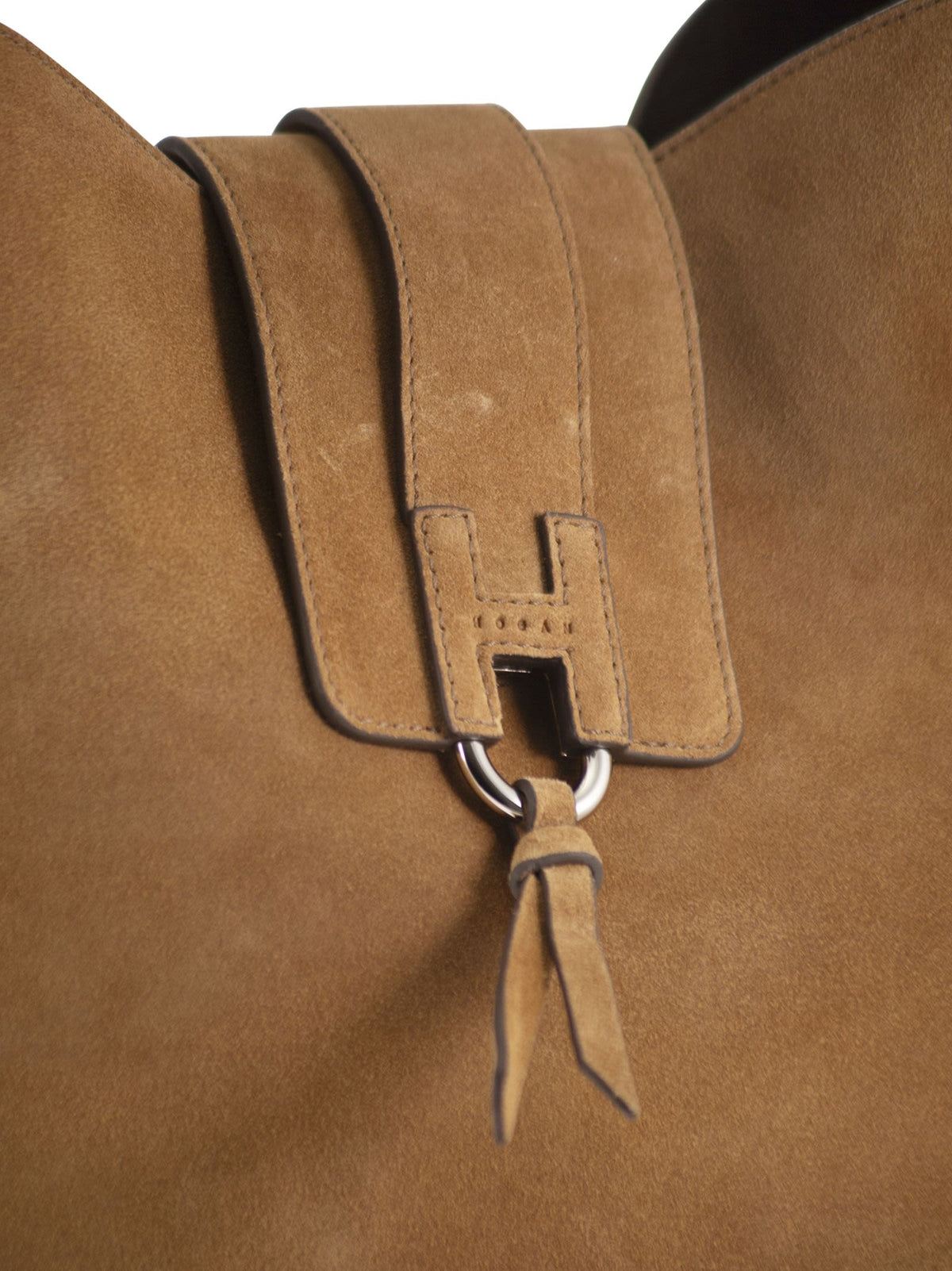 HOGAN Hogan Women Suede Shoulder Bag With H Detail