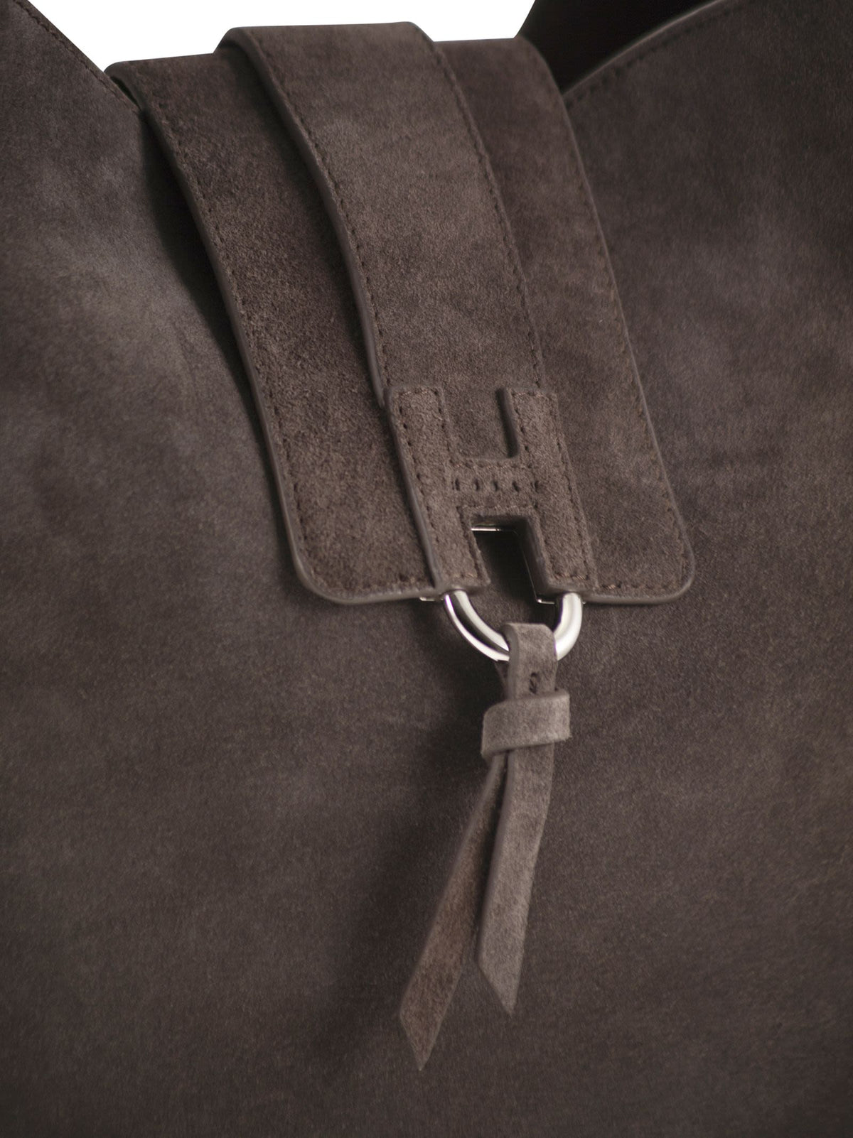HOGAN Hogan Women Suede Shoulder Bag With H Detail