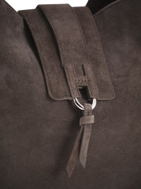 HOGAN Hogan Women Suede Shoulder Bag With H Detail