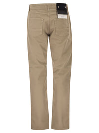 Stone Island Men 5-Pocket Trousers In Cotton Twill