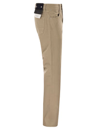 Stone Island Men 5-Pocket Trousers In Cotton Twill