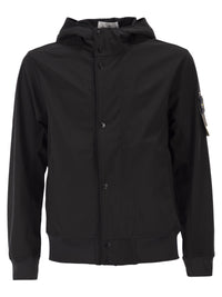 Stone Island Men Jacket With Hood And Water- And Wind-Resistant Membrane