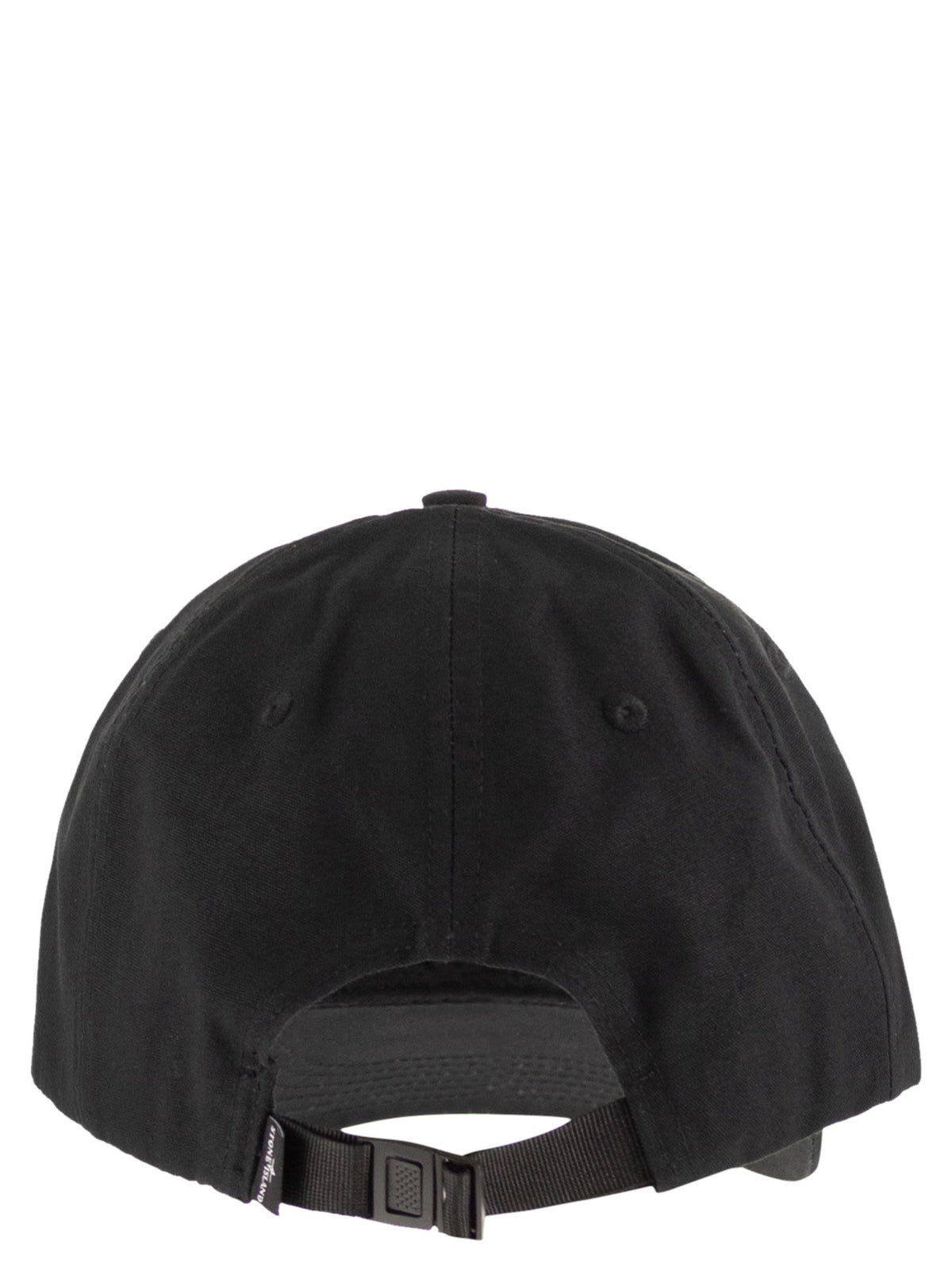 Stone Island Men Cap With Embroidered Compass Logo