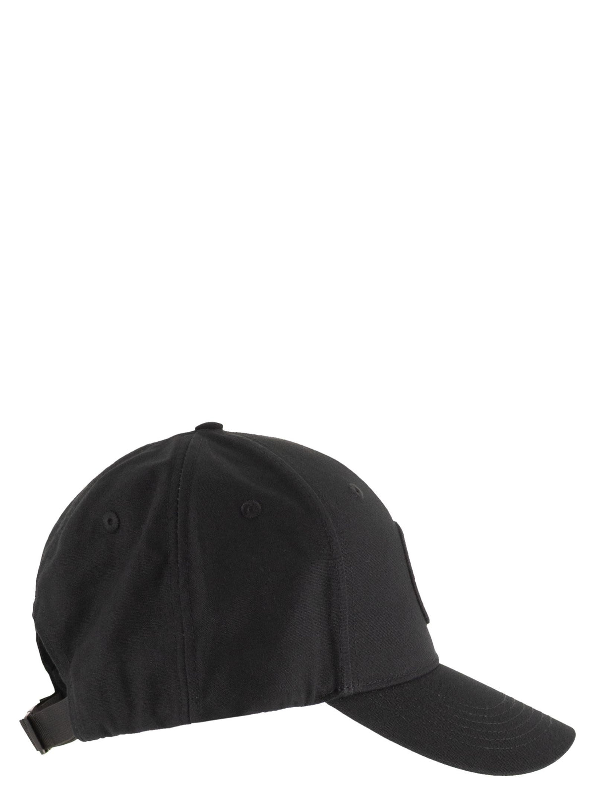 Stone Island Men Cap With Embroidered Compass Logo
