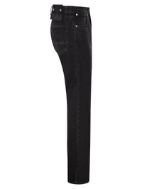Stone Island Men Straight-Leg Five-Pocket Cotton Jeans