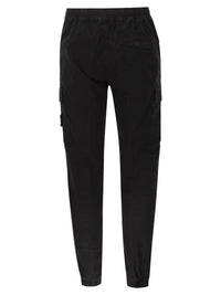 Stone Island Men Cargo Trousers In Cotton Twill