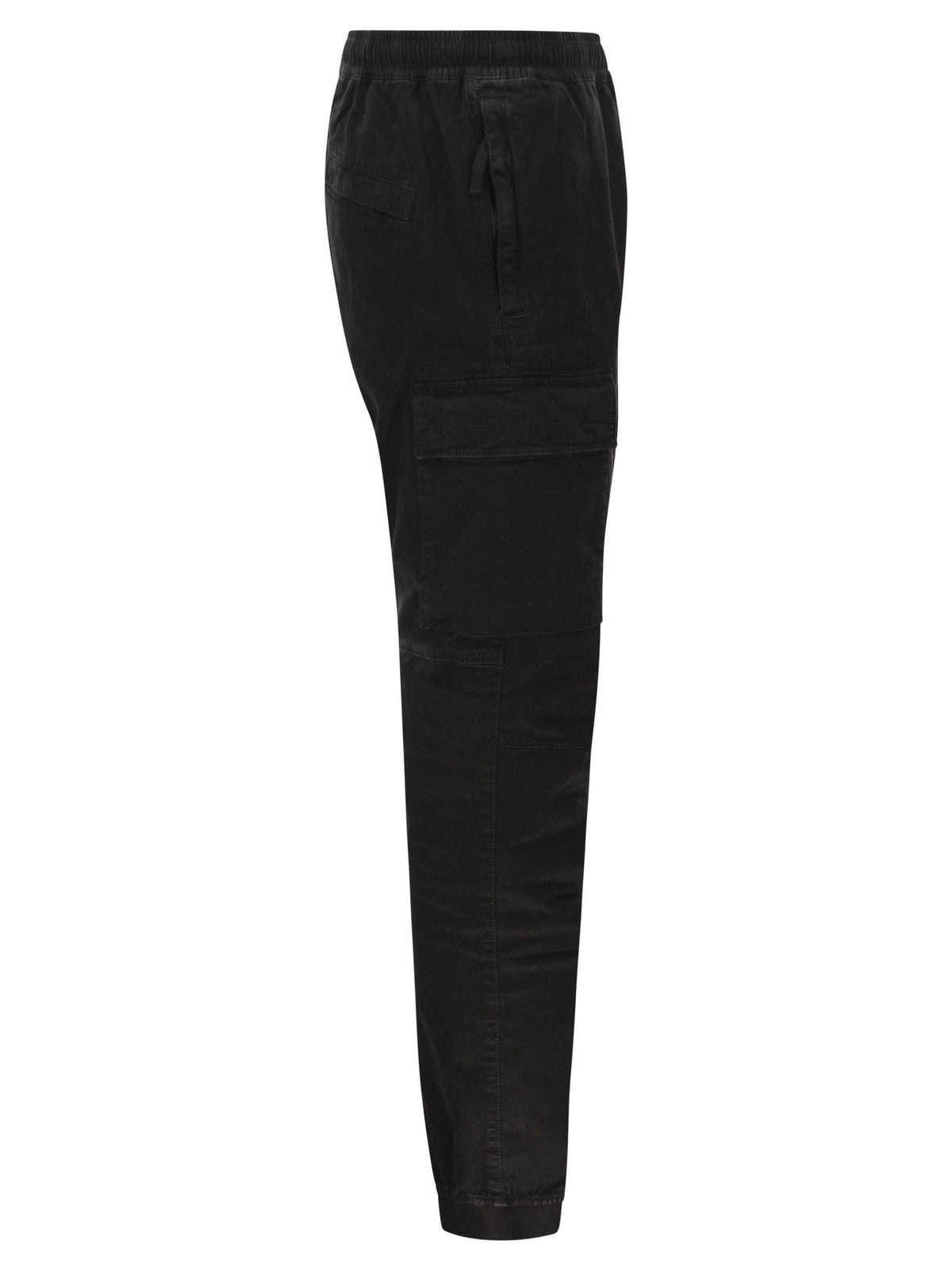 Stone Island Men Cargo Trousers In Cotton Twill
