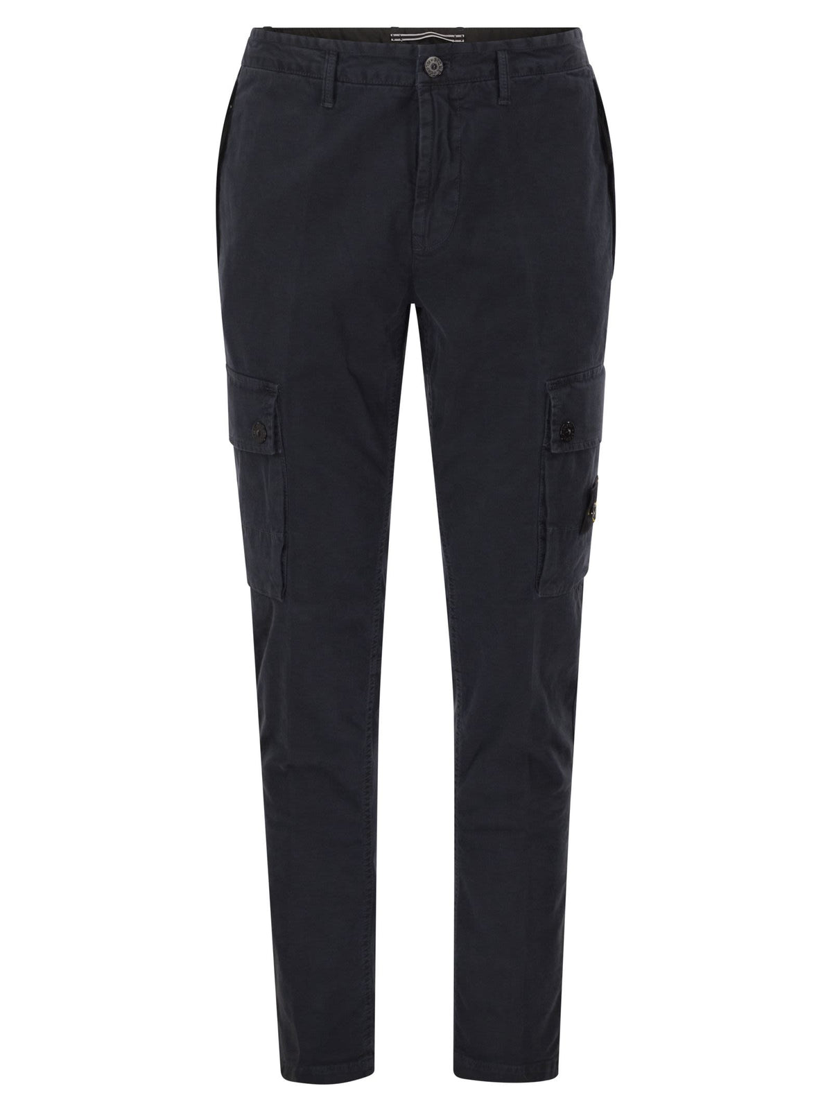 Stone Island Men Slim-Fit Cargo Trousers