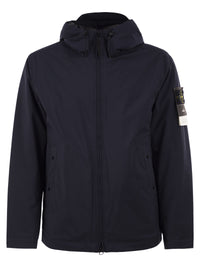 Stone Island Men Soft Shell-R Hooded Jacket