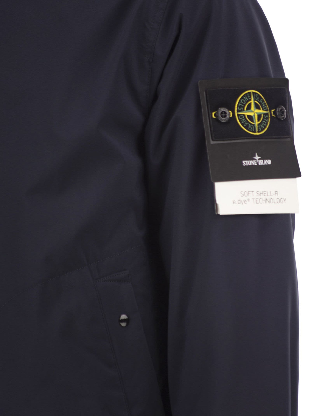 Stone Island Men Soft Shell-R Hooded Jacket