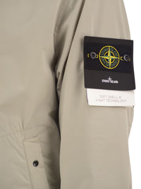 Stone Island Men Soft Shell-R Hooded Jacket