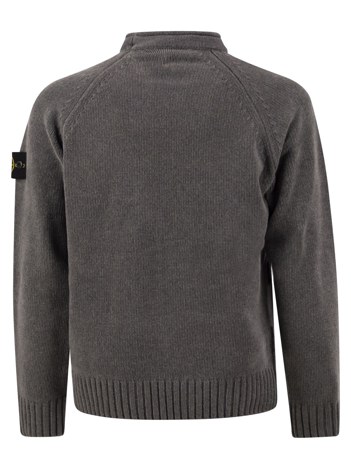 Stone Island Men Cotton Crew-Neck Knit Jumper