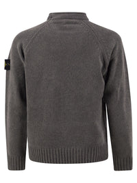 Stone Island Men Cotton Crew-Neck Knit Jumper