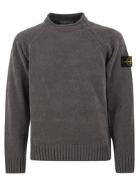 Stone Island Men Cotton Crew-Neck Knit Jumper