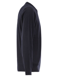 Stone Island Men Round-Neck Jumper With Embossed Stitching