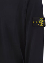 Stone Island Men Round-Neck Jumper With Embossed Stitching