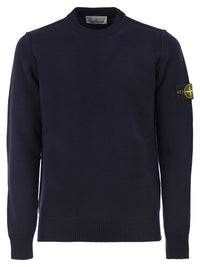 STONE ISLAND Stone Island Men Crew-Neck Jumper With Reverse Stitch Details