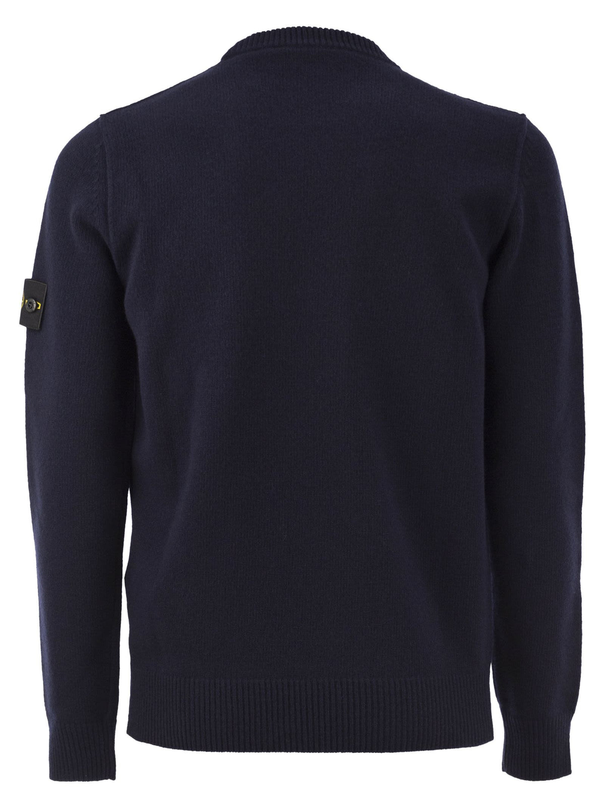 STONE ISLAND Stone Island Men Crew-Neck Jumper With Reverse Stitch Details