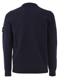 STONE ISLAND Stone Island Men Crew-Neck Jumper With Reverse Stitch Details