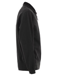 Stone Island Men Cotton Sweatshirt With High Neck And Half Zip