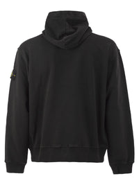 Stone Island Men Oversized Hoodie With Raglan Sleeves