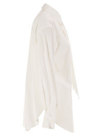 Brunello Cucinelli Women Stretch Cotton Shirt With Tie