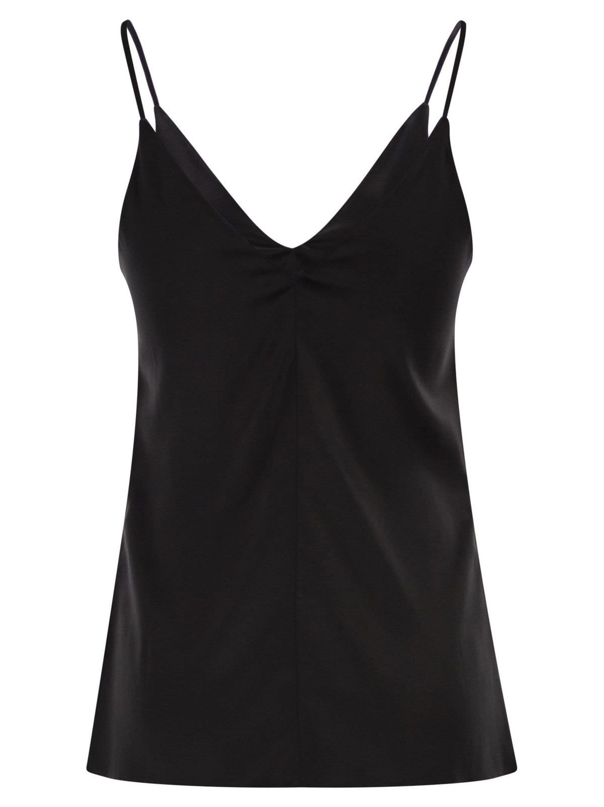 Brunello Cucinelli Women Stretch Silk Satin Top