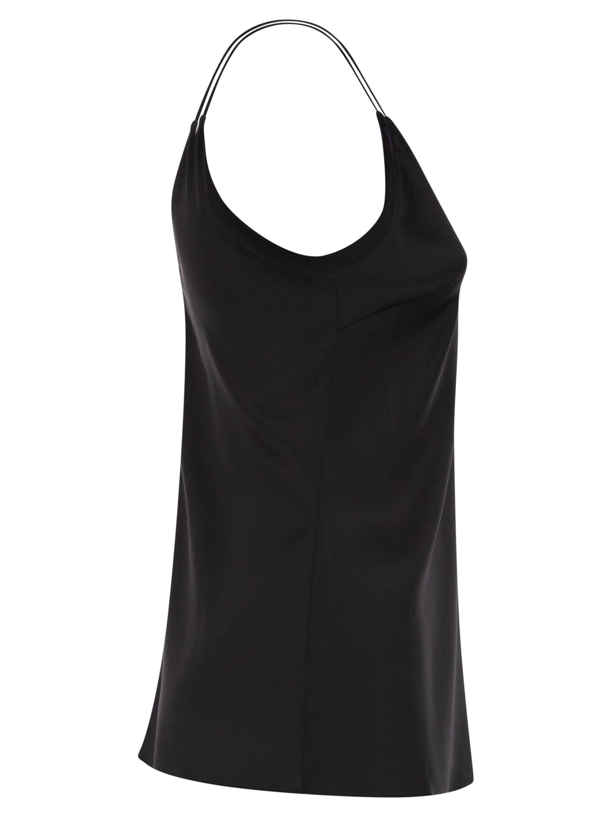 Brunello Cucinelli Women Stretch Silk Satin Top