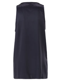 Brunello Cucinelli Women Stretch Silk Satin Crew Neck Top