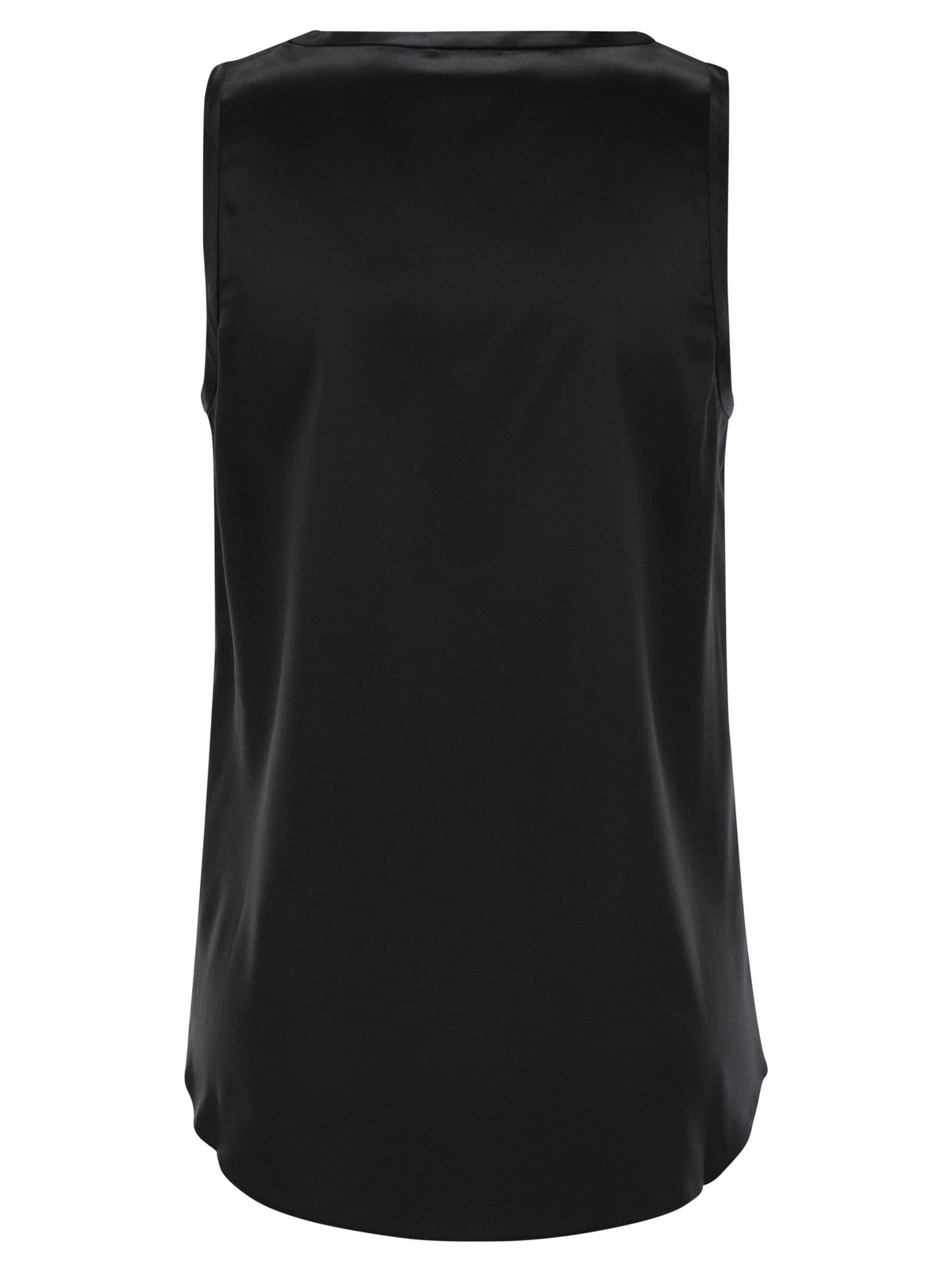 Brunello Cucinelli Women Stretch Silk Satin Top