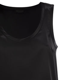 Brunello Cucinelli Women Stretch Silk Satin Top
