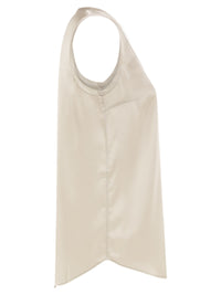 BRUNELLO CUCINELLI Brunello Cucinelli Women Stretch Silk Satin Top