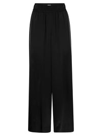 BRUNELLO CUCINELLI Brunello Cucinelli Women Track Trousers In Stretch Silk Satin