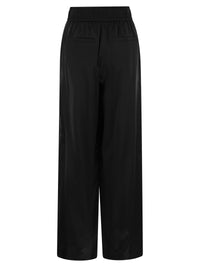 BRUNELLO CUCINELLI Brunello Cucinelli Women Track Trousers In Stretch Silk Satin